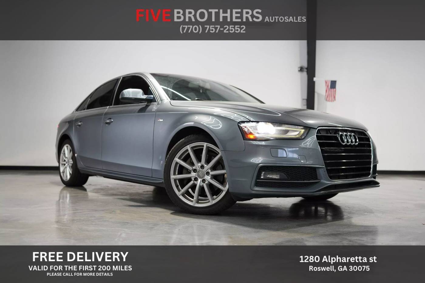 2016 Audi A4 Premium — Sedan — 124,427 mi — Roswell, GA