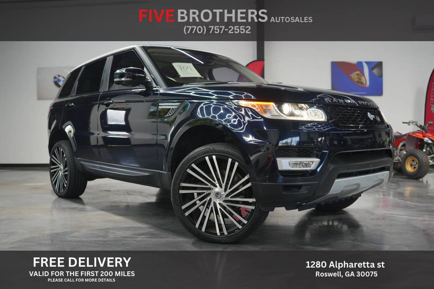 2016 Land Rover Range Rover Sport HSE — SUV — 104,941 mi — Roswell, GA