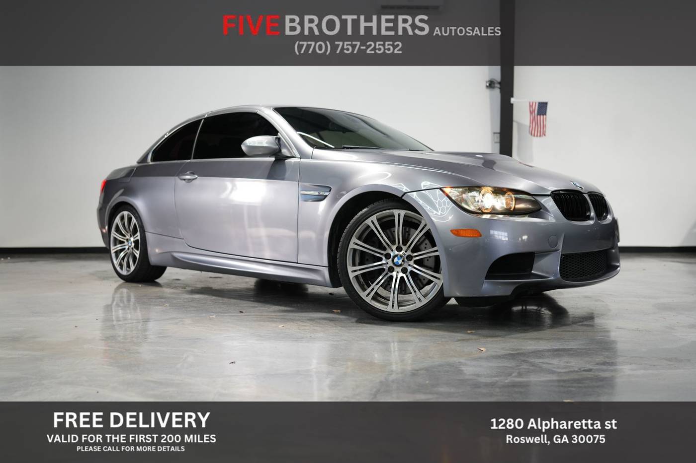 2011 BMW M3 Standard — Convertible — 91,464 mi — Roswell, GA