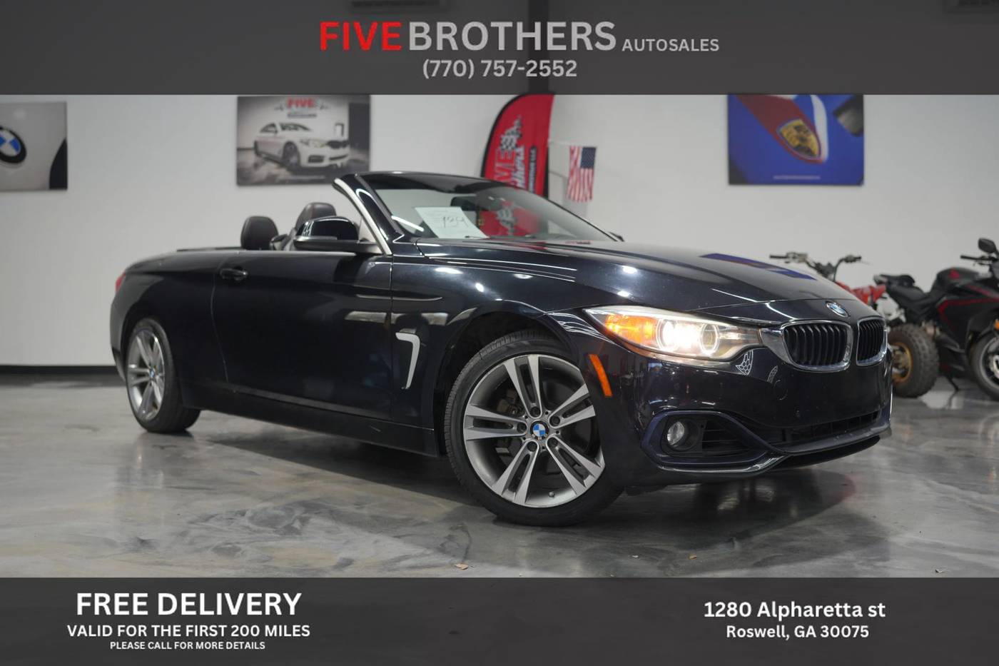 2015 BMW 4 Series 428i — Convertible — 139,555 mi — Roswell, GA