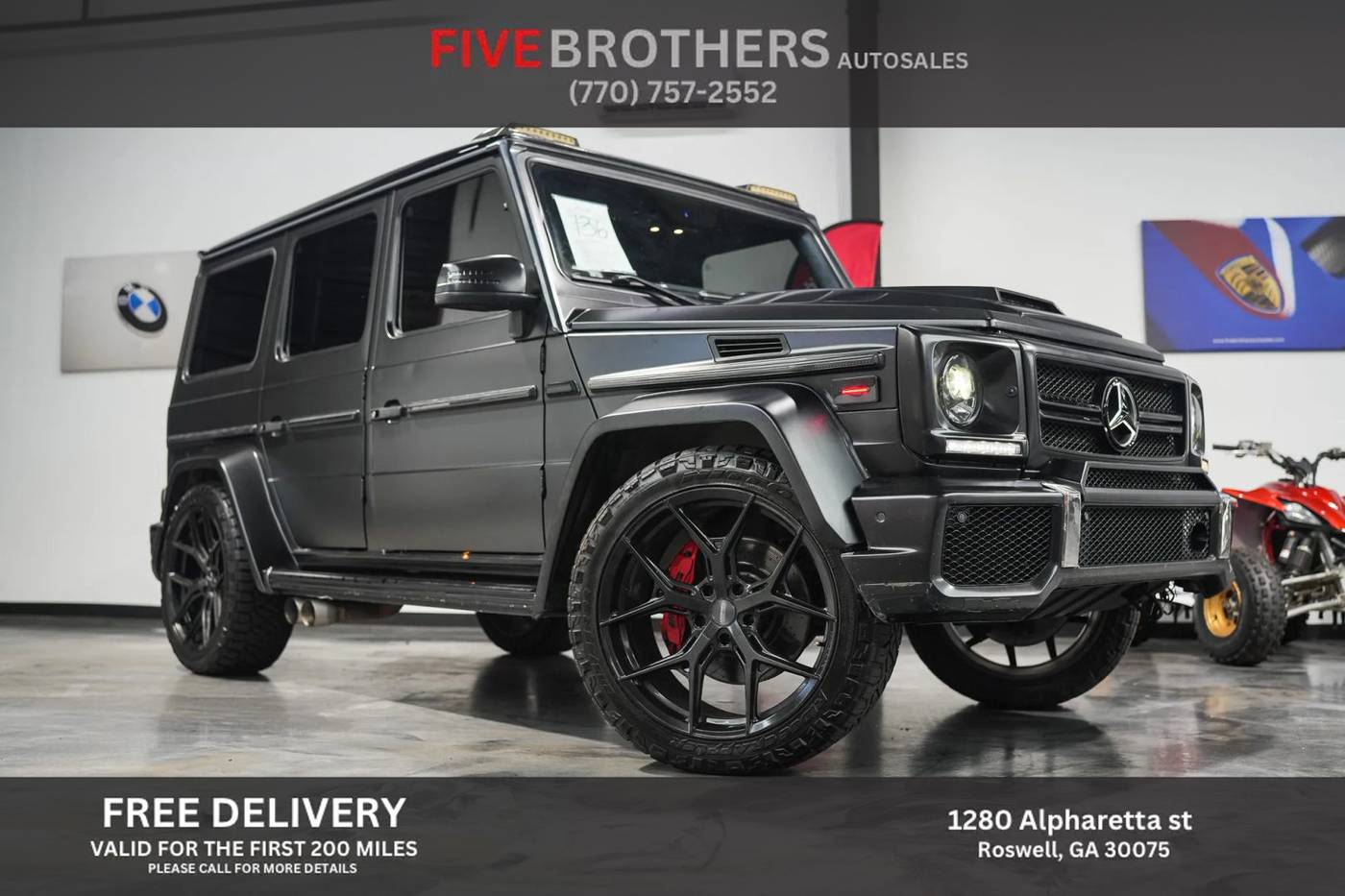 2013 Mercedes-Benz G-Class G 63 AMG — SUV — 136,405 mi — Roswell, GA