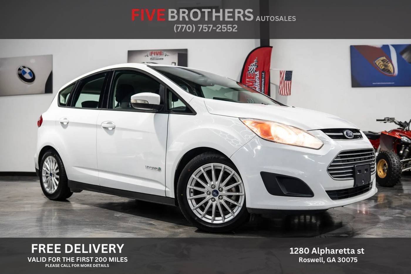 2015 Ford C-Max Hybrid SE — Hatchback — 86,767 mi — Roswell, GA