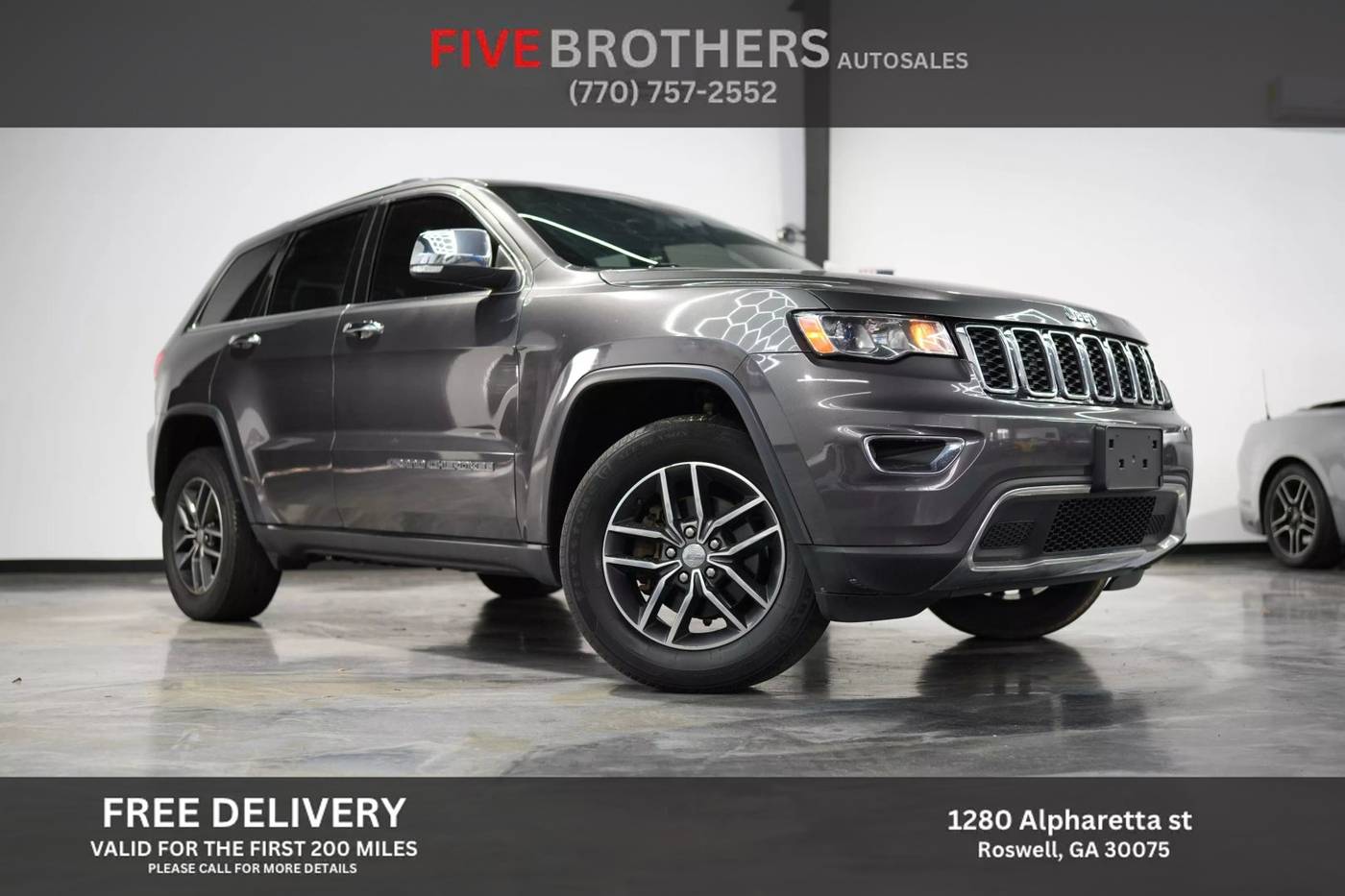 2017 Jeep Grand Cherokee Limited — SUV — 126,620 mi — Roswell, GA
