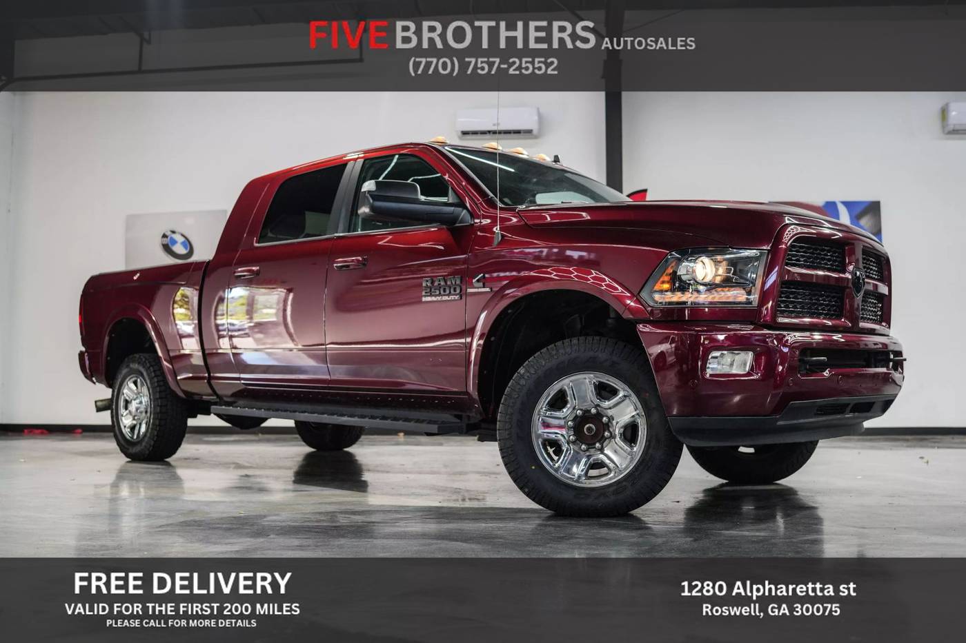 2016 Ram 2500 Laramie — Pickup Truck — 170,708 mi — Roswell, GA