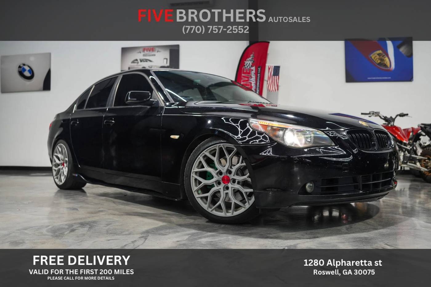 2007 BMW 5 Series 550i — Sedan — 178,165 mi — Roswell, GA