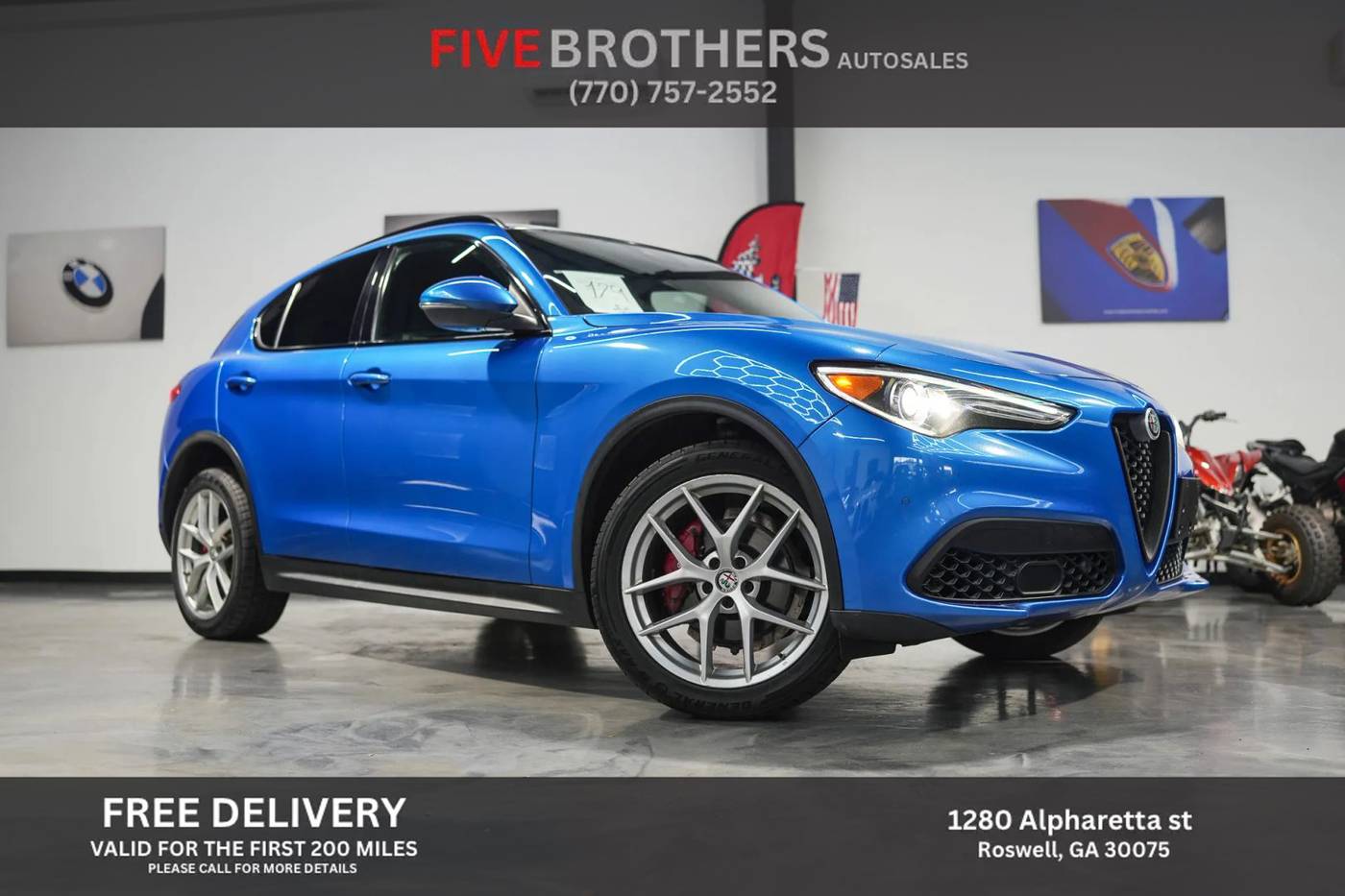 2018 Alfa Romeo Stelvio Ti Sport — SUV — 129,813 mi — Roswell, GA