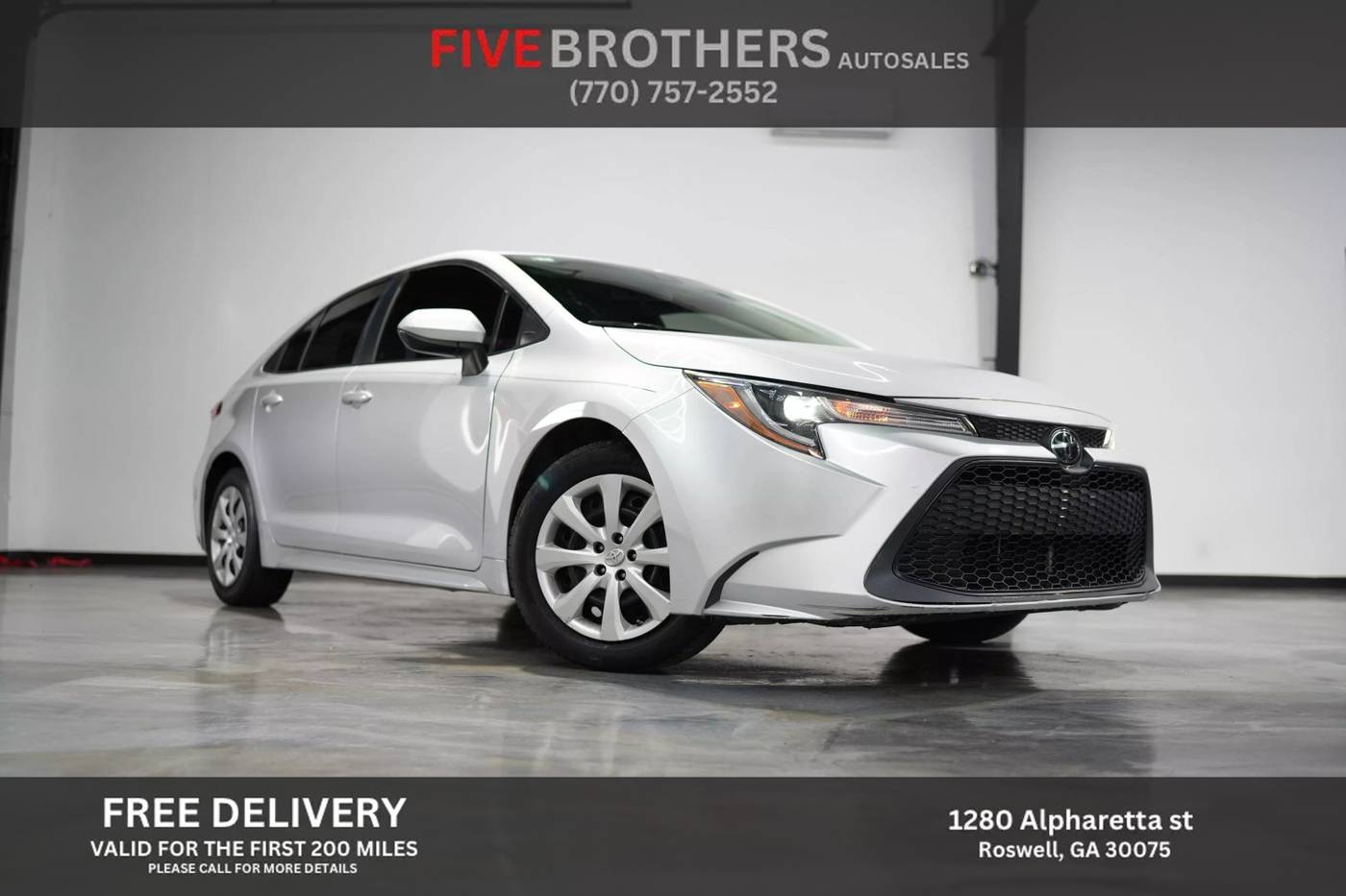2020 Toyota Corolla LE — Sedan — 83,827 mi — Roswell, GA
