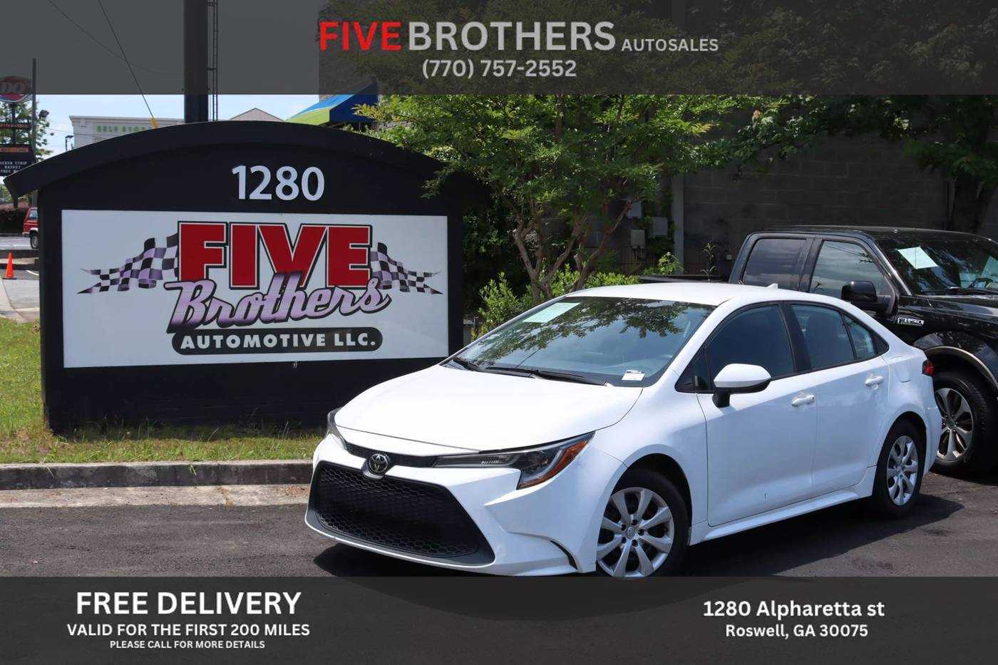 2021 Toyota Corolla LE — Sedan — 65,450 mi — Roswell, GA