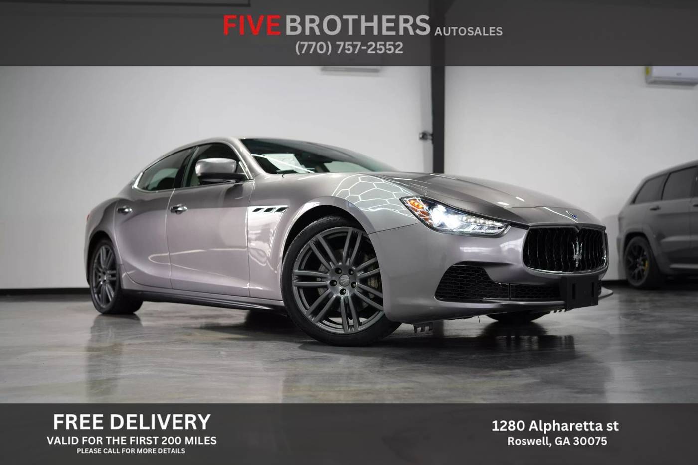 2016 Maserati Ghibli Standard — Sedan — 63,407 mi — Roswell, GA