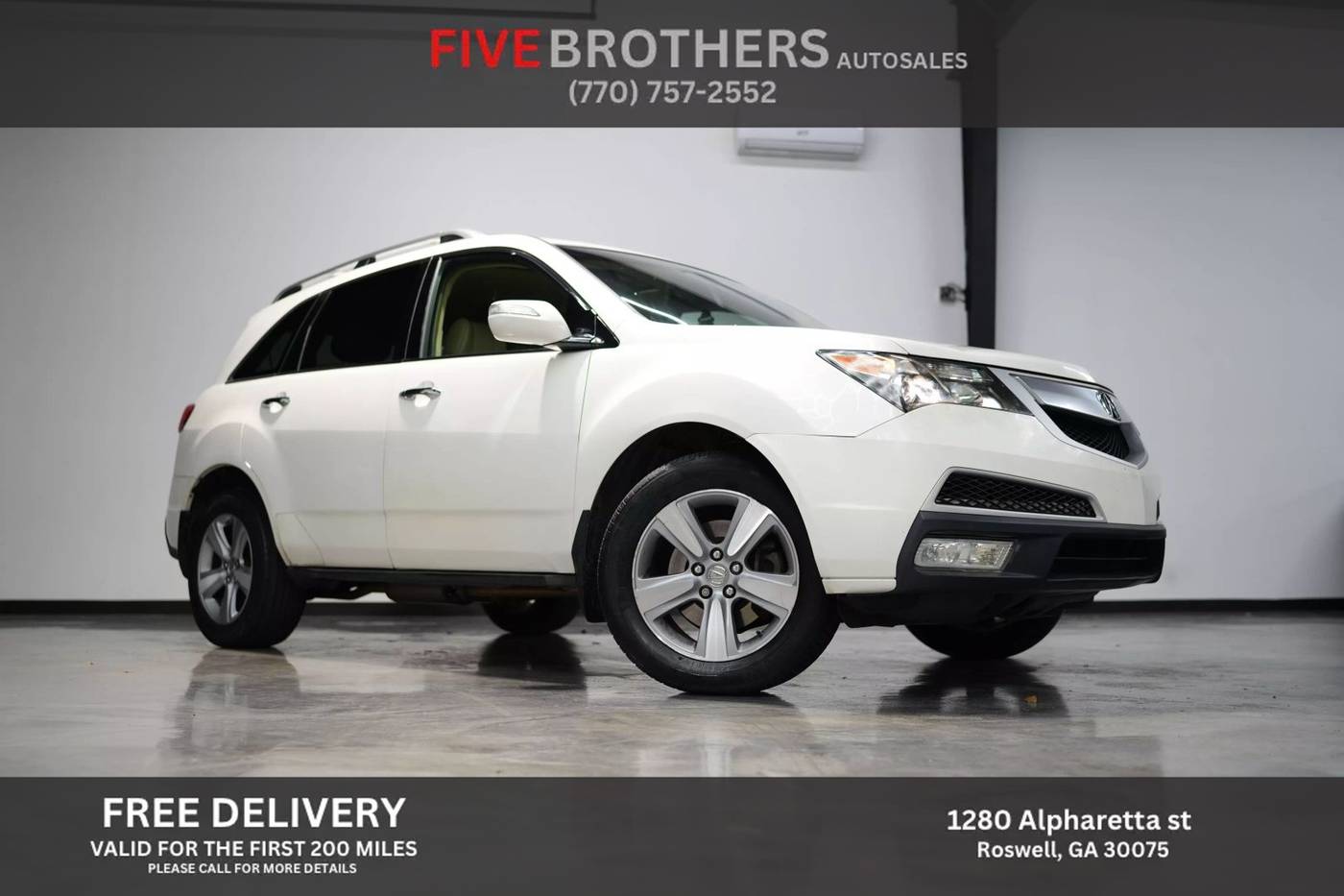 2011 Acura MDX Standard — SUV — 172,395 mi — Roswell, GA