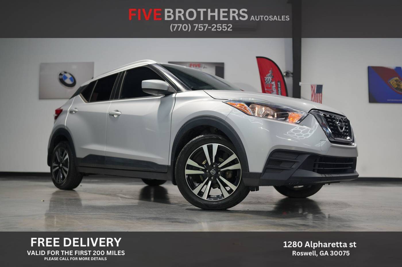 2018 Nissan Kicks SV — SUV — 88,165 mi — Roswell, GA