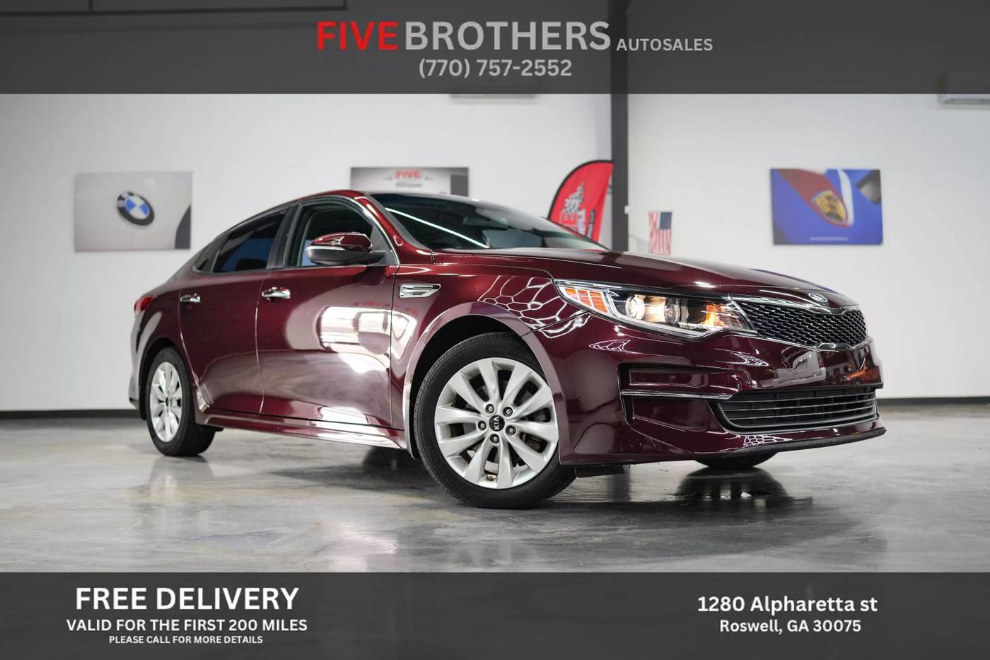 2018 Kia Optima LX — Sedan — 120,410 mi — Roswell, GA