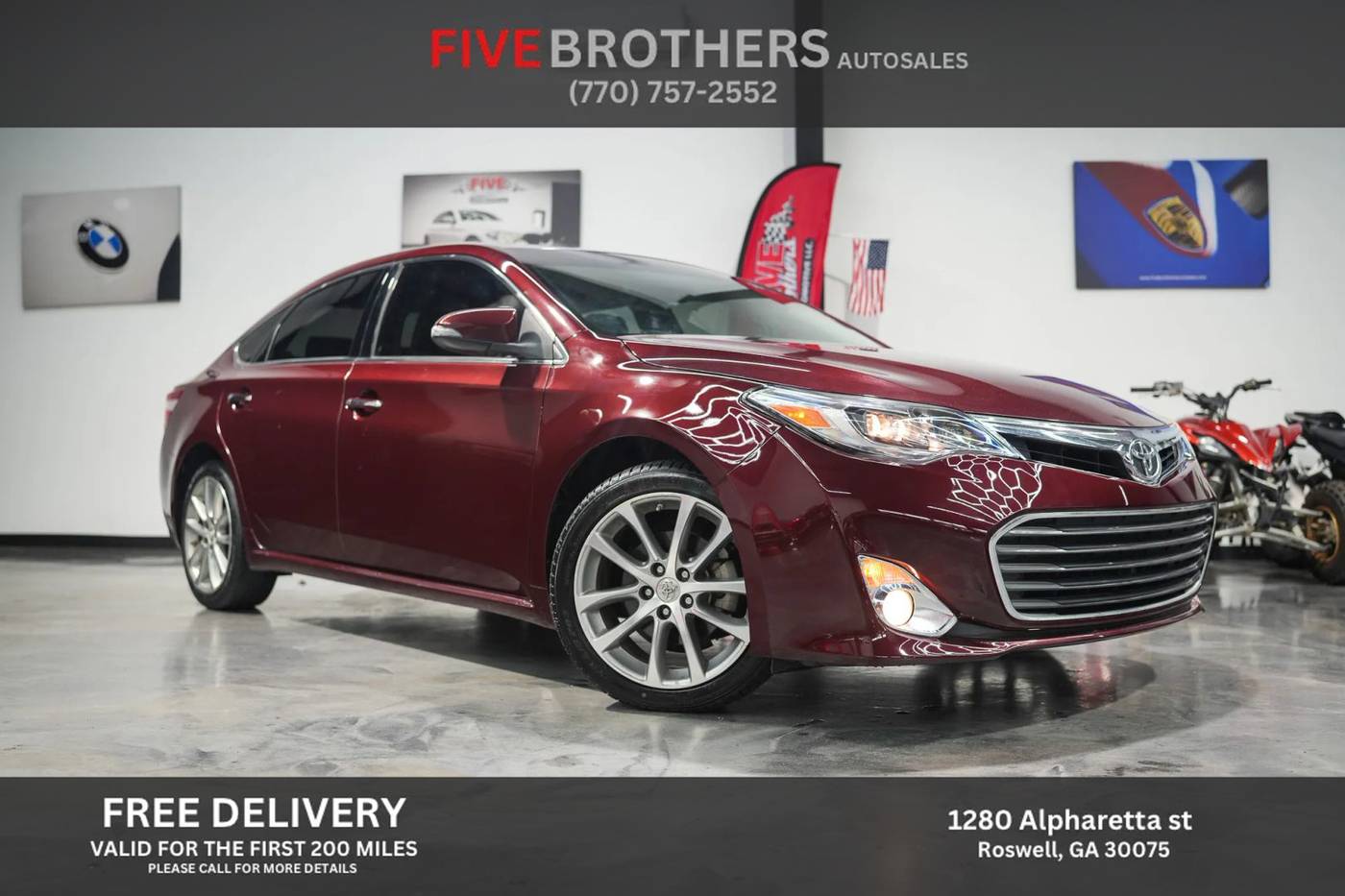 2014 Toyota Avalon XLE Premium — Sedan — 88,487 mi — Roswell, GA