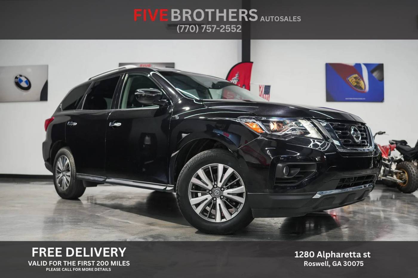 2019 Nissan Pathfinder SV — SUV — 114,059 mi — Roswell, GA