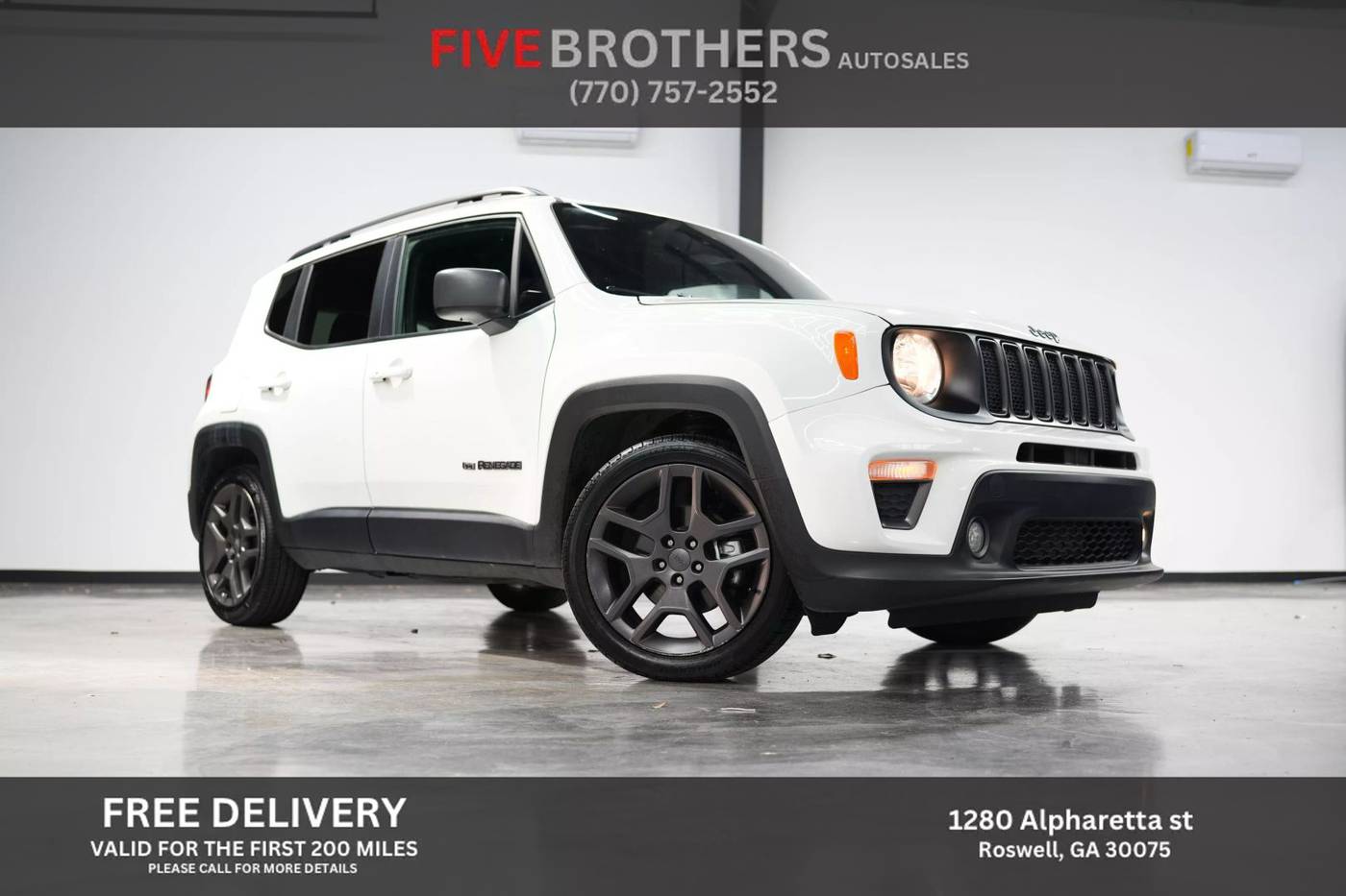 2021 Jeep Renegade Latitude — SUV — 74,026 mi — Roswell, GA
