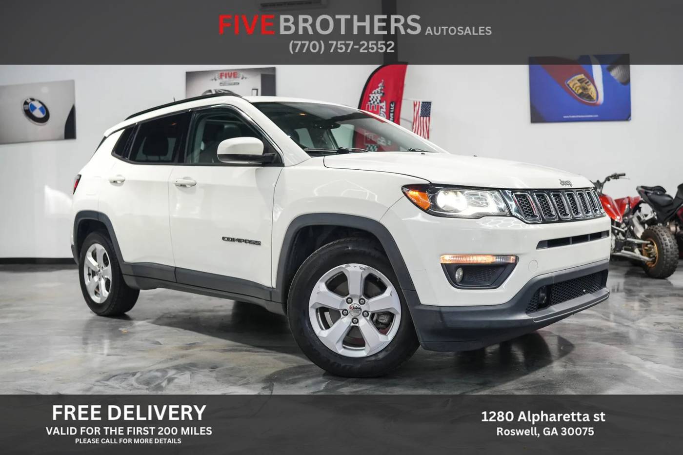 2018 Jeep Compass Latitude — SUV — 149,903 mi — Roswell, GA