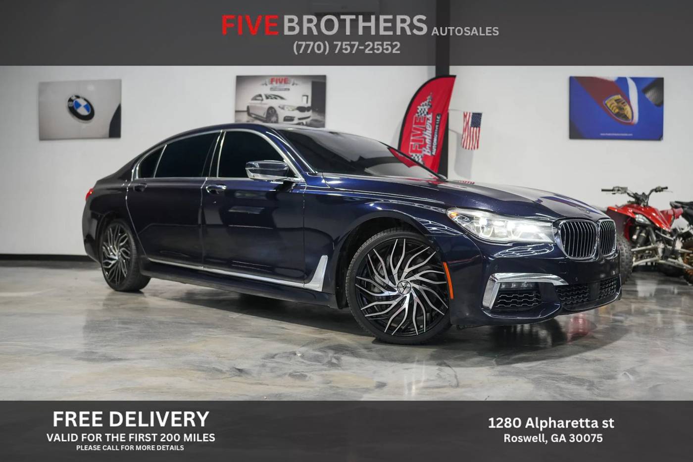 2016 BMW 7 Series 750i — Sedan — 124,313 mi — Roswell, GA