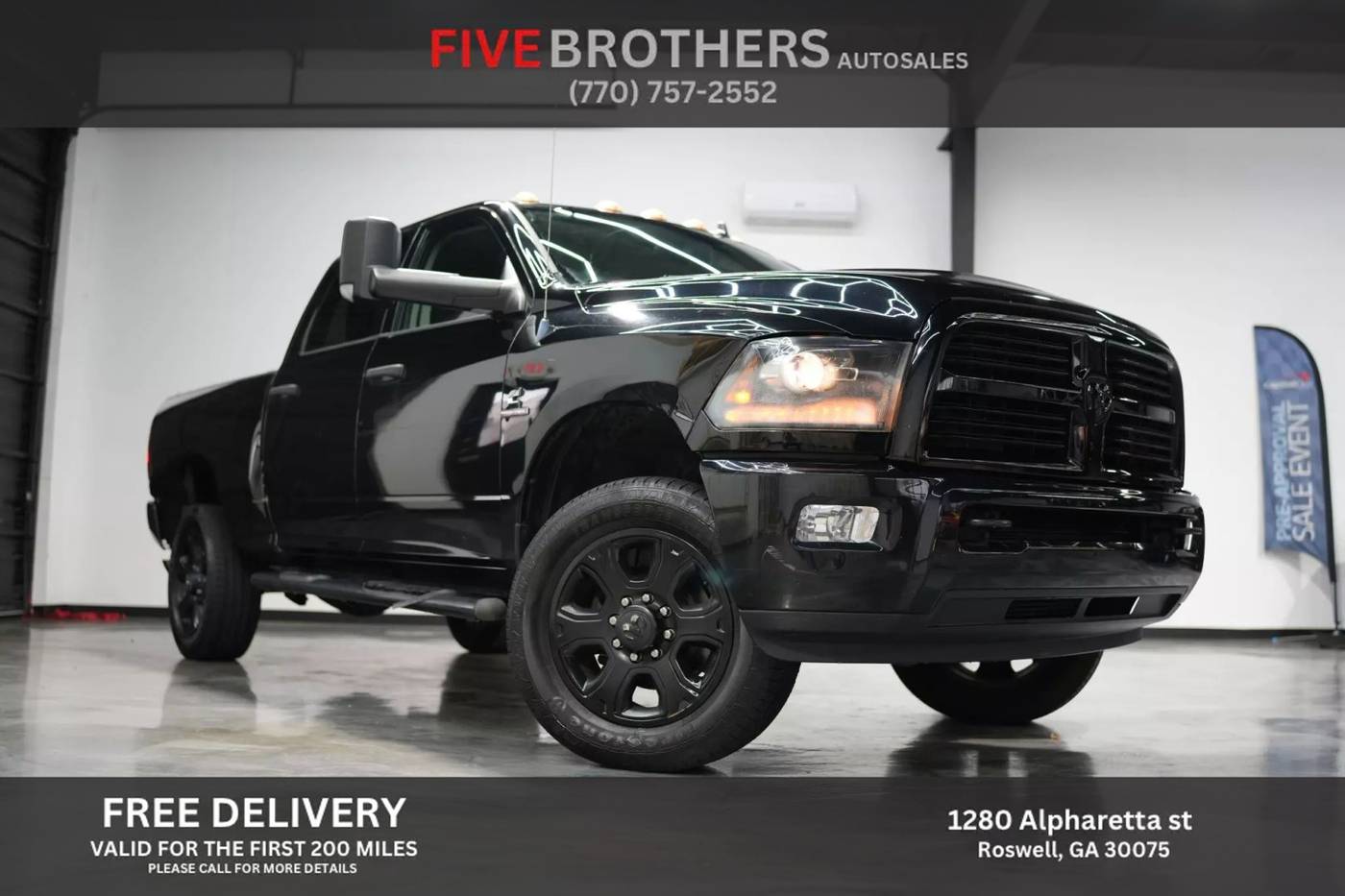 2014 Ram 3500 Big Horn — Pickup Truck — 135,963 mi — Roswell, GA