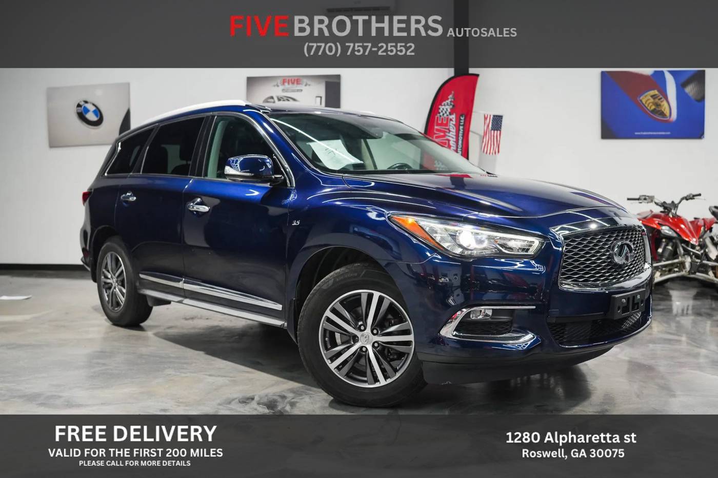 2017 INFINITI QX60 3.5 — SUV — 76,606 mi — Roswell, GA