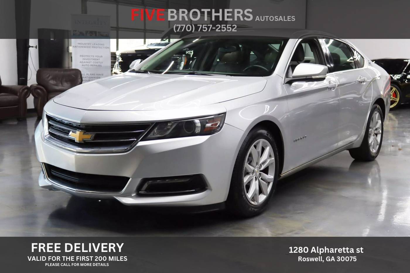 2019 Chevrolet Impala LT — Sedan — 143,350 mi — Roswell, GA