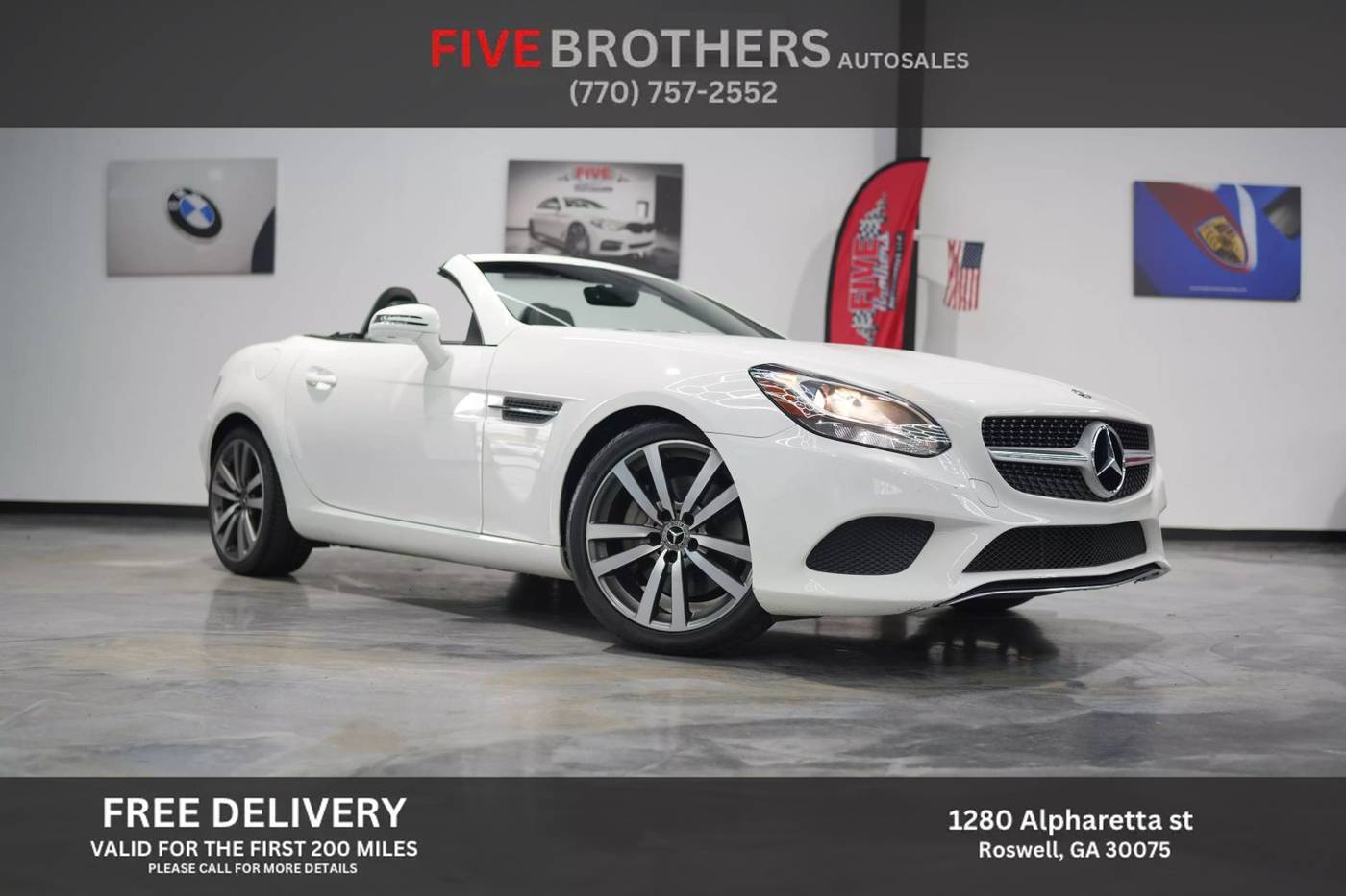 2018 Mercedes-Benz SLC SLC 300 — Convertible — 47,547 mi — Roswell, GA