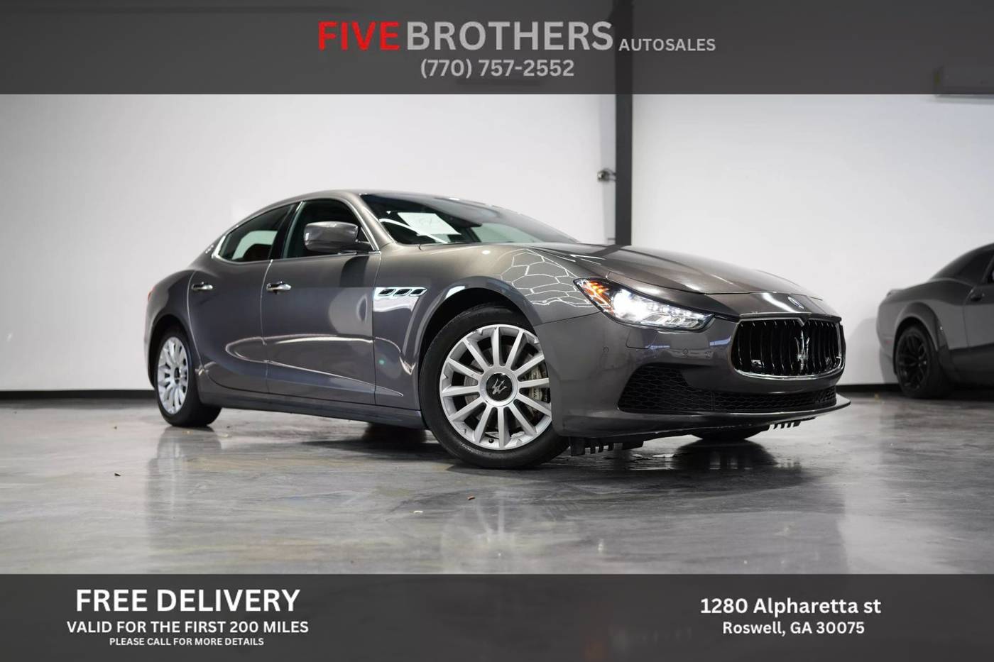 2014 Maserati Ghibli Standard — Sedan — 64,862 mi — Roswell, GA