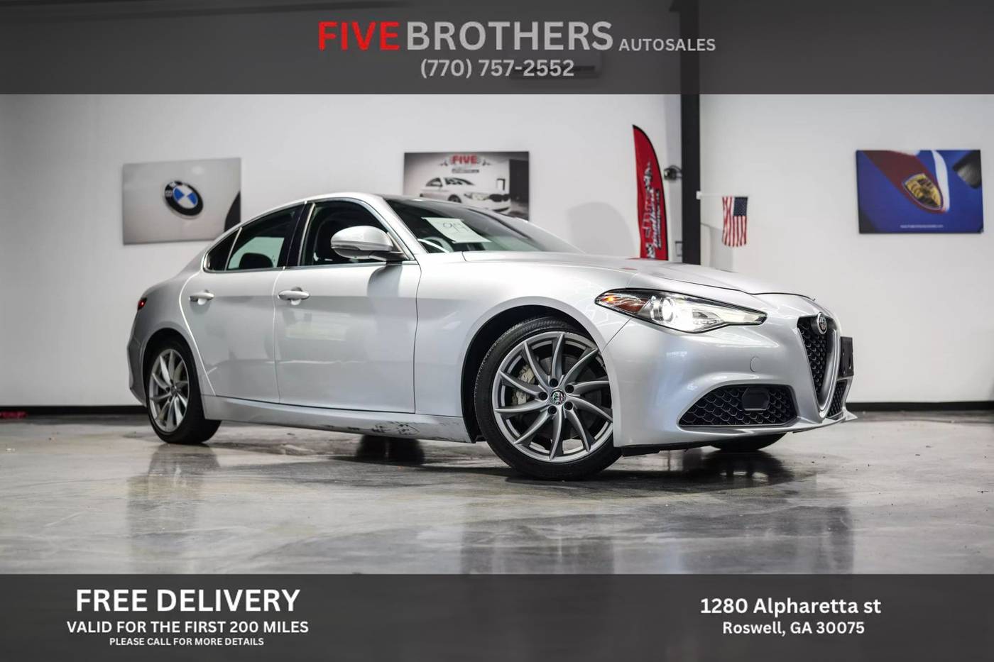 2017 Alfa Romeo Giulia Standard — Sedan — 94,497 mi — Roswell, GA