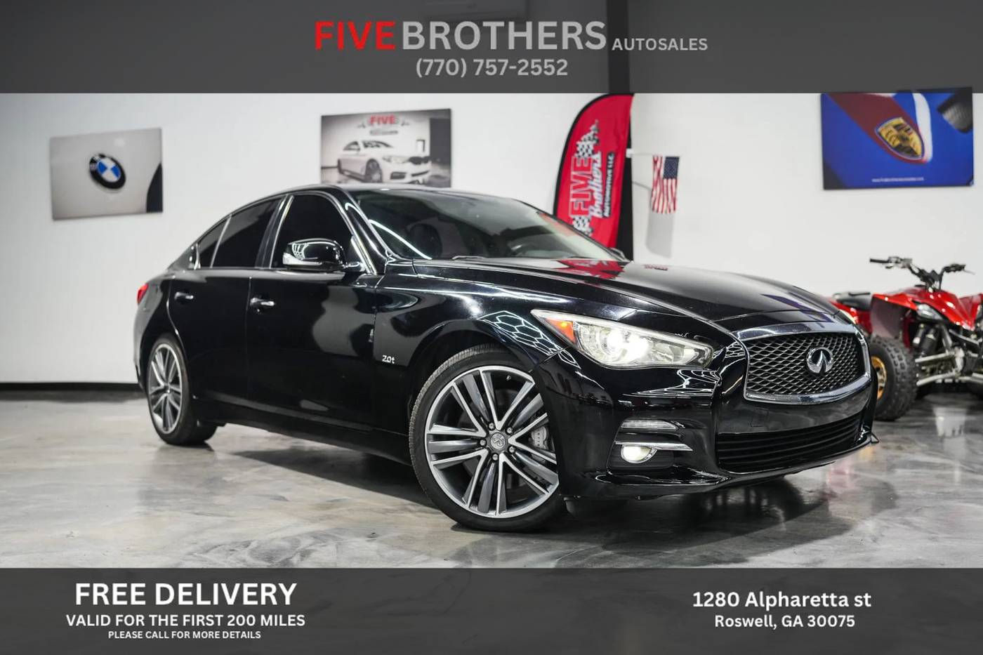 2017 INFINITI Q50 2.0t SPORT — Sedan — 109,365 mi — Roswell, GA