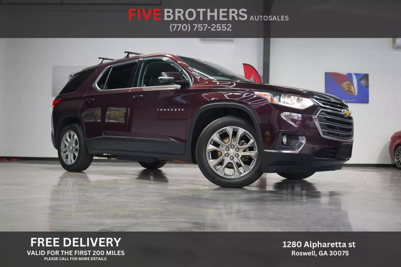 2019 Chevrolet Traverse LT Cloth — SUV — 129,610 mi — Roswell, GA