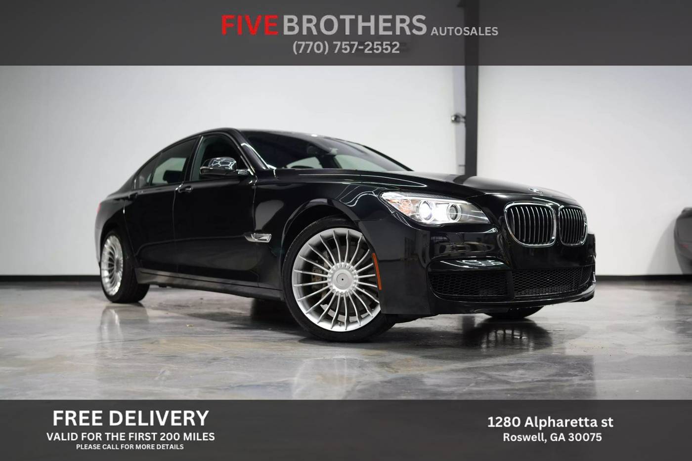 2013 BMW 7 Series 750i — Sedan — 59,458 mi — Roswell, GA