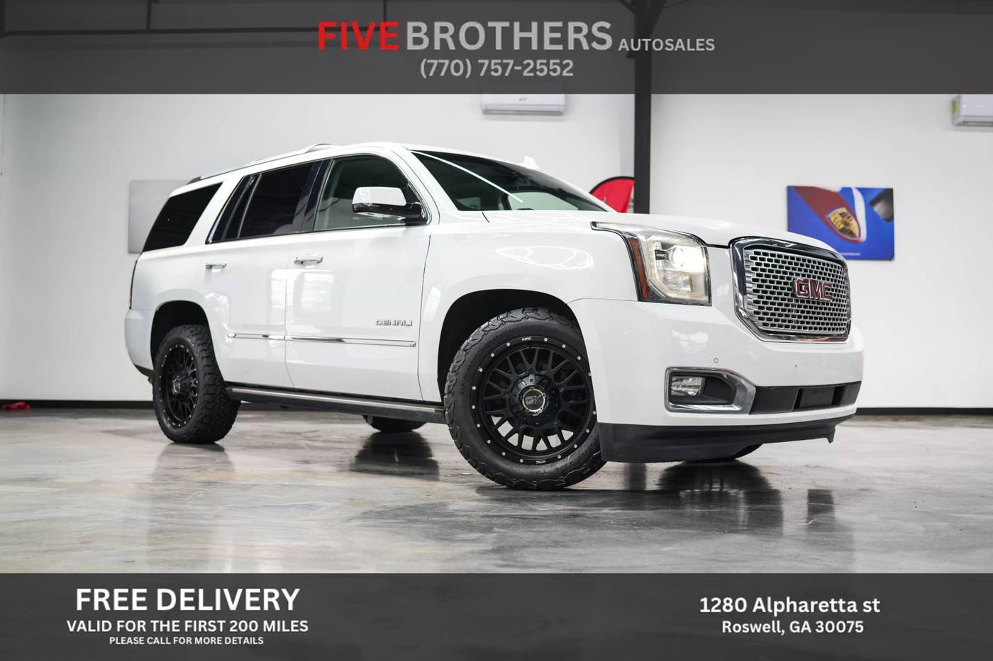 2015 GMC Yukon Denali — SUV — 105,155 mi — Roswell, GA