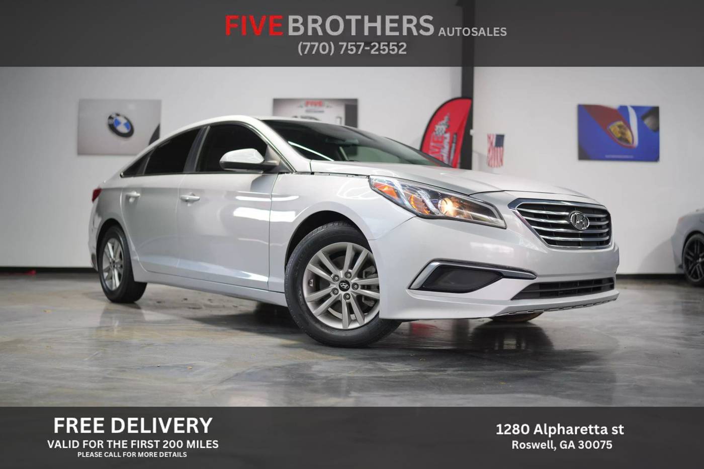 2016 Hyundai Sonata SE — Sedan — 113,599 mi — Roswell, GA
