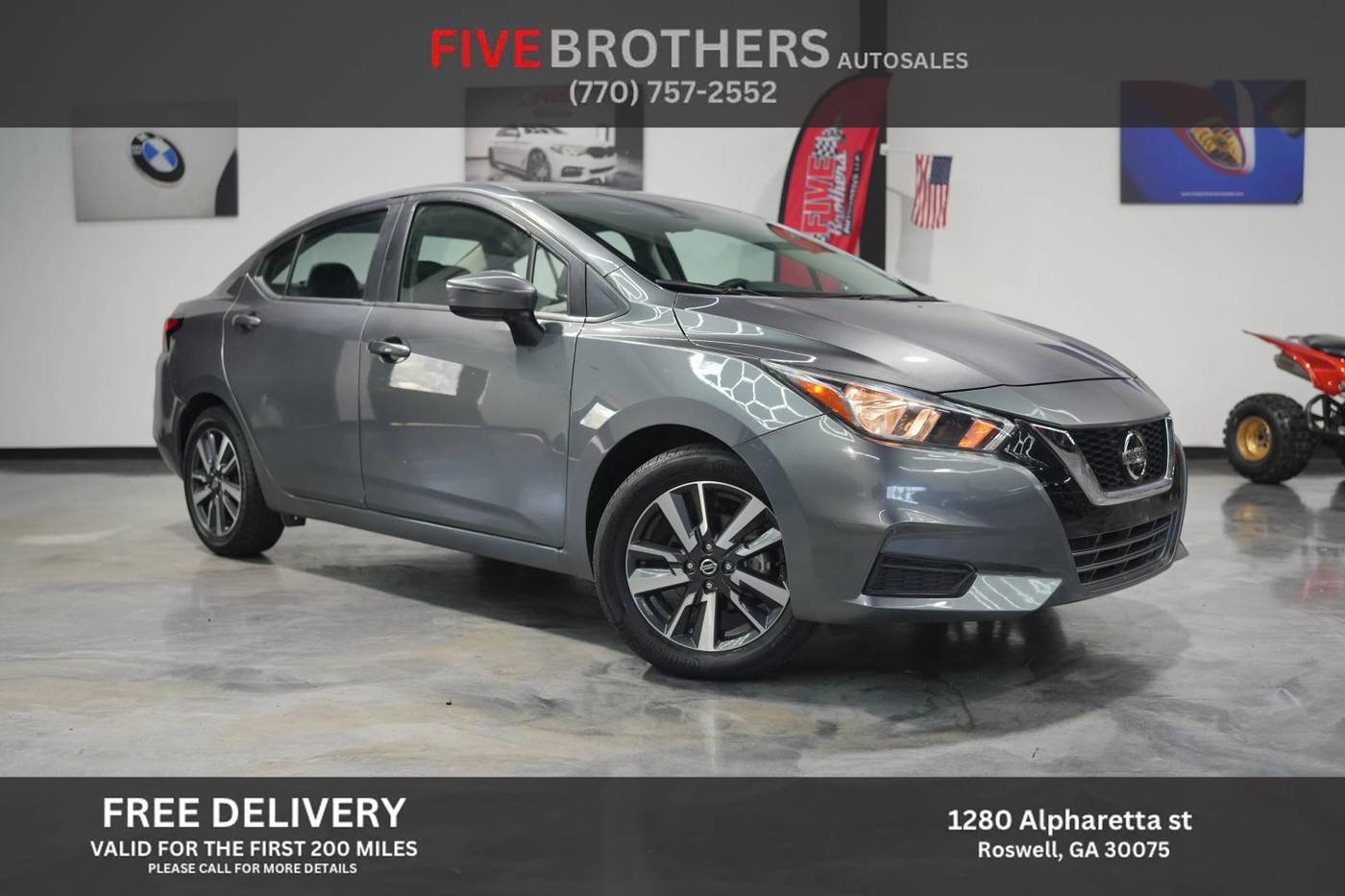 2021 Nissan Versa SV — Sedan — 39,560 mi — Roswell, GA