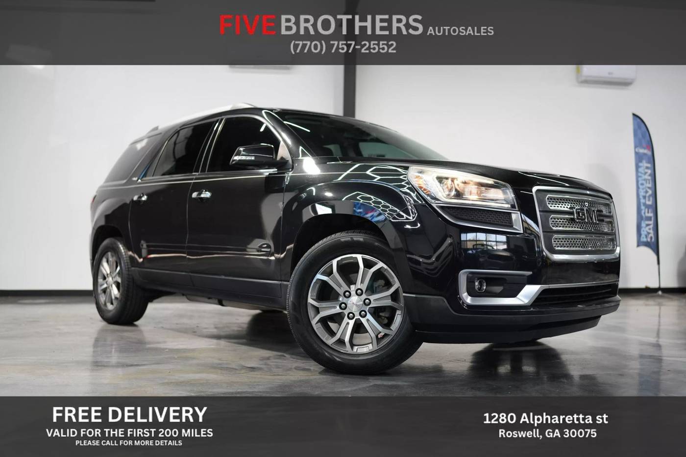 2014 GMC Acadia SLT — SUV — 61,523 mi — Roswell, GA