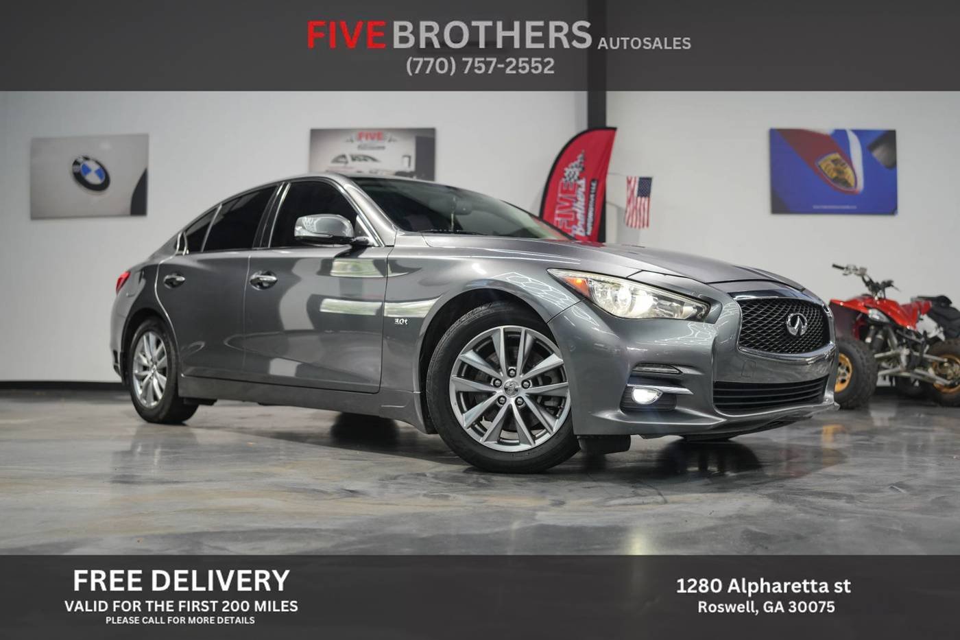 2016 INFINITI Q50 3.0t Premium — Sedan — 116,211 mi — Roswell, GA