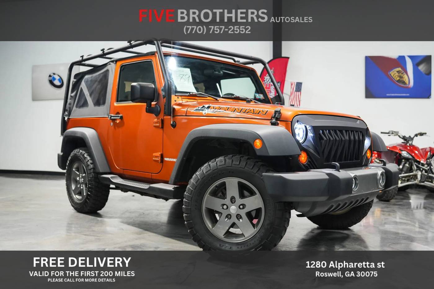 2010 Jeep Wrangler Mountain — SUV — 89,450 mi — Roswell, GA