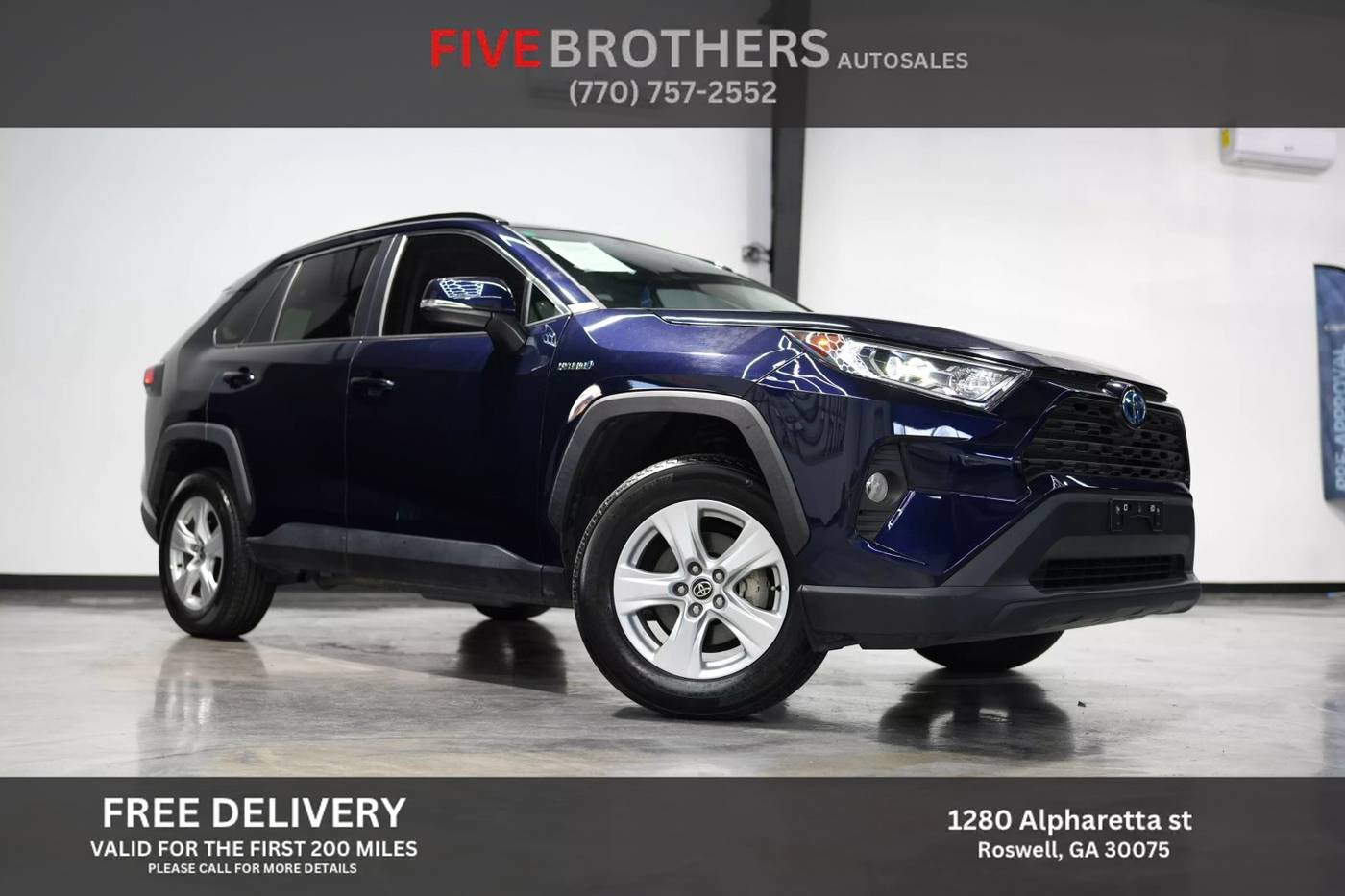 2021 Toyota RAV4 Hybrid XLE — SUV — 14,580 mi — Roswell, GA