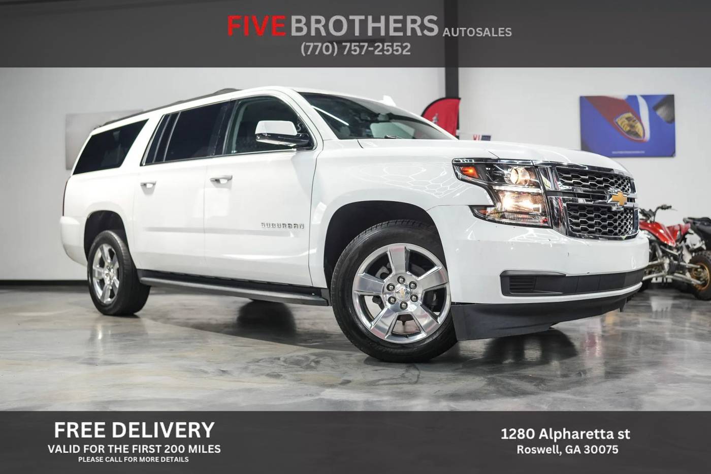 2017 Chevrolet Suburban LS — SUV — 80,401 mi — Roswell, GA