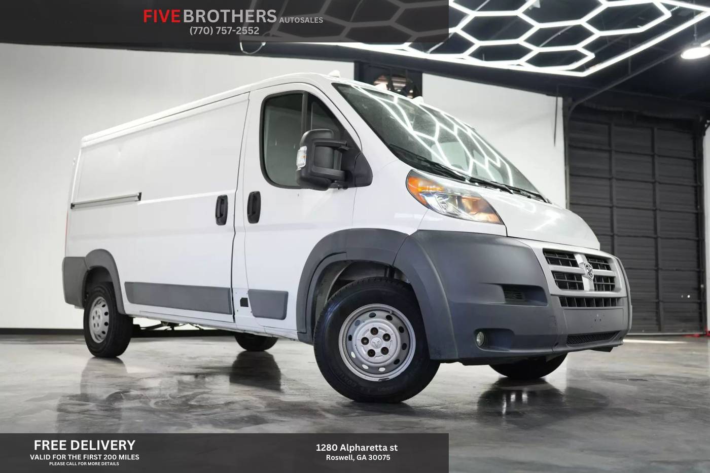 2014 Ram ProMaster Cargo Van 1500 — Cargo Van — 212,824 mi — Roswell, GA