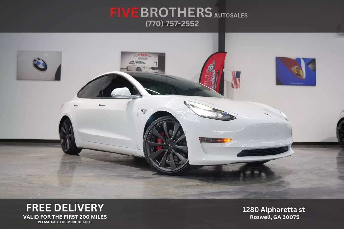 2020 Tesla Model 3 Performance — Sedan — 110,706 mi — Roswell, GA
