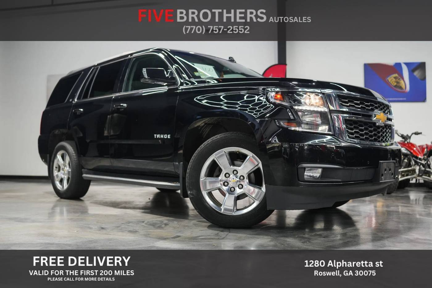 2015 Chevrolet Tahoe LT — SUV — 160,427 mi — Roswell, GA