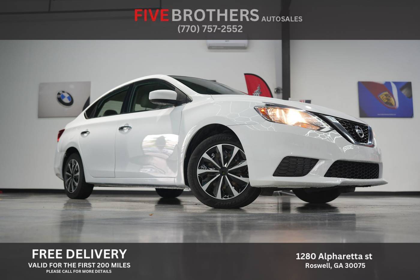 2017 Nissan Sentra S — Sedan — 95,521 mi — Roswell, GA