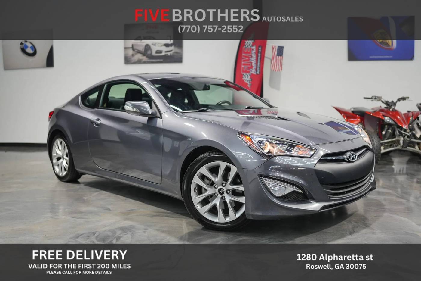 2013 Hyundai Genesis Coupe 3.8 Grand Touring — Coupe — 70,318 mi — Roswell, GA