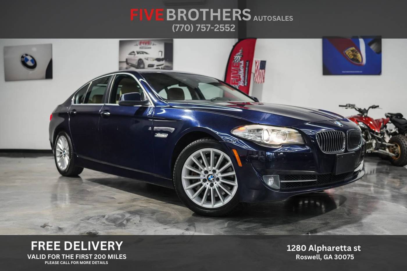 2011 BMW 5 Series 535i — Sedan — 95,511 mi — Roswell, GA