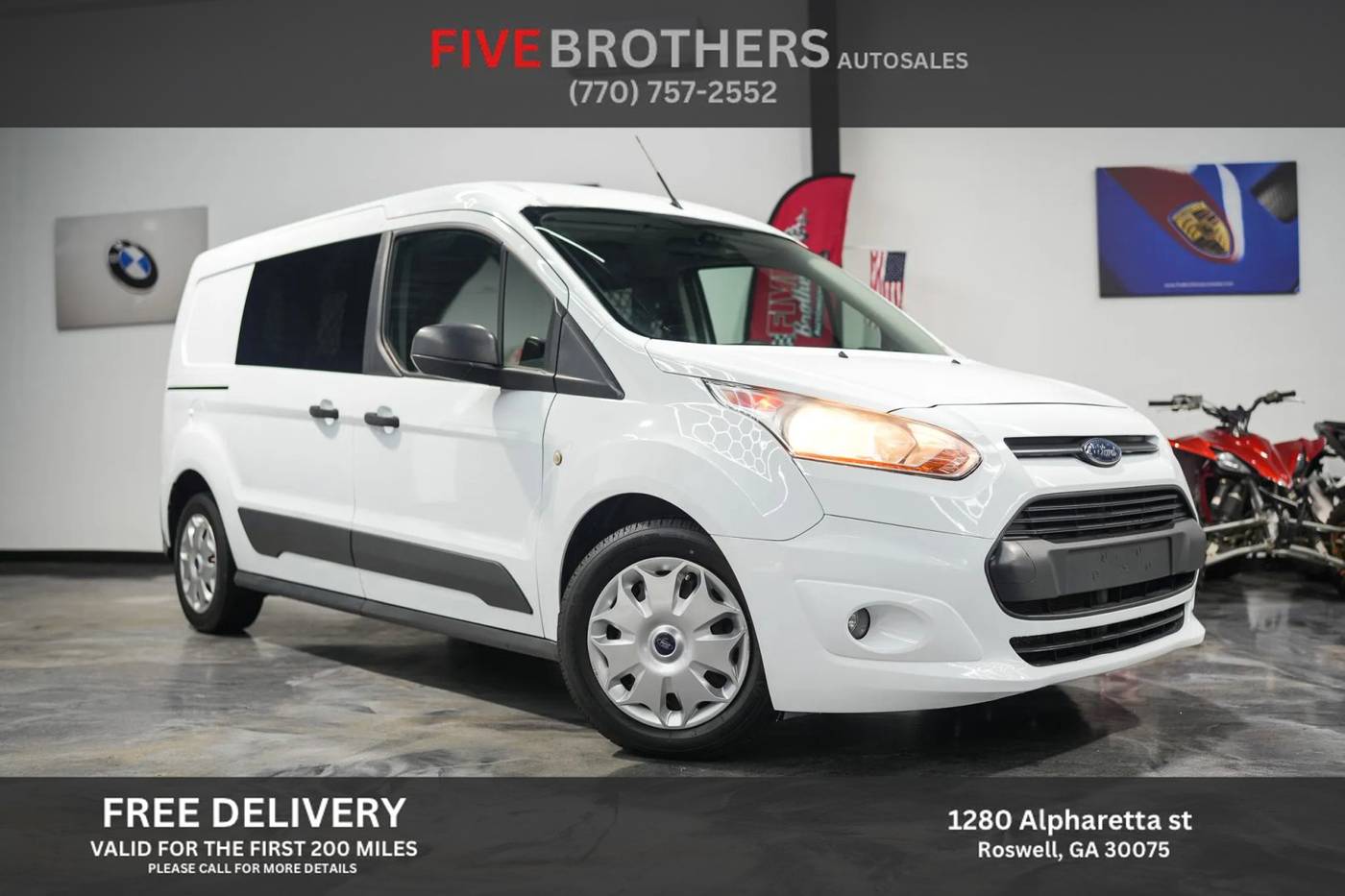 2018 Ford Transit Connect Van XLT — Cargo Van — 118,797 mi — Roswell, GA