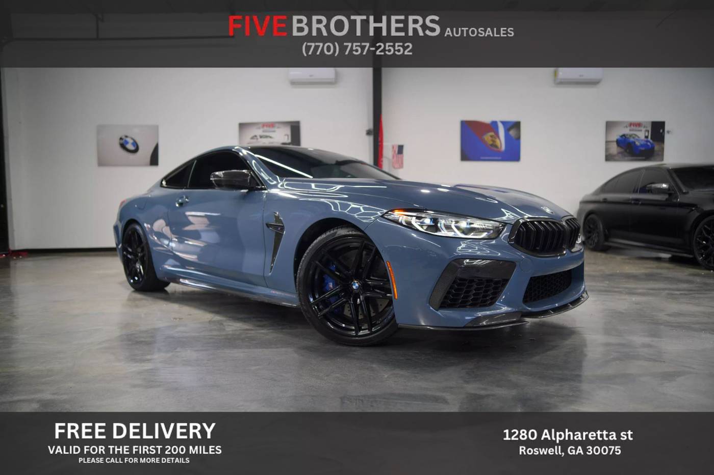 2020 BMW M8 Competition — Coupe — 45,325 mi — Roswell, GA