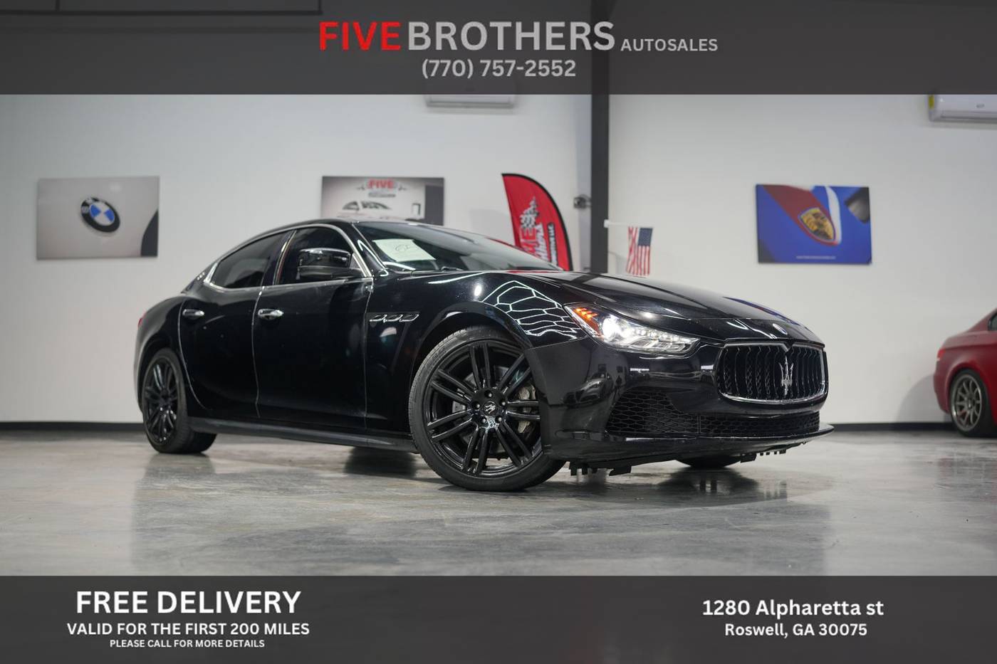 2016 Maserati Ghibli S Q4 — Sedan — 65,571 mi — Roswell, GA