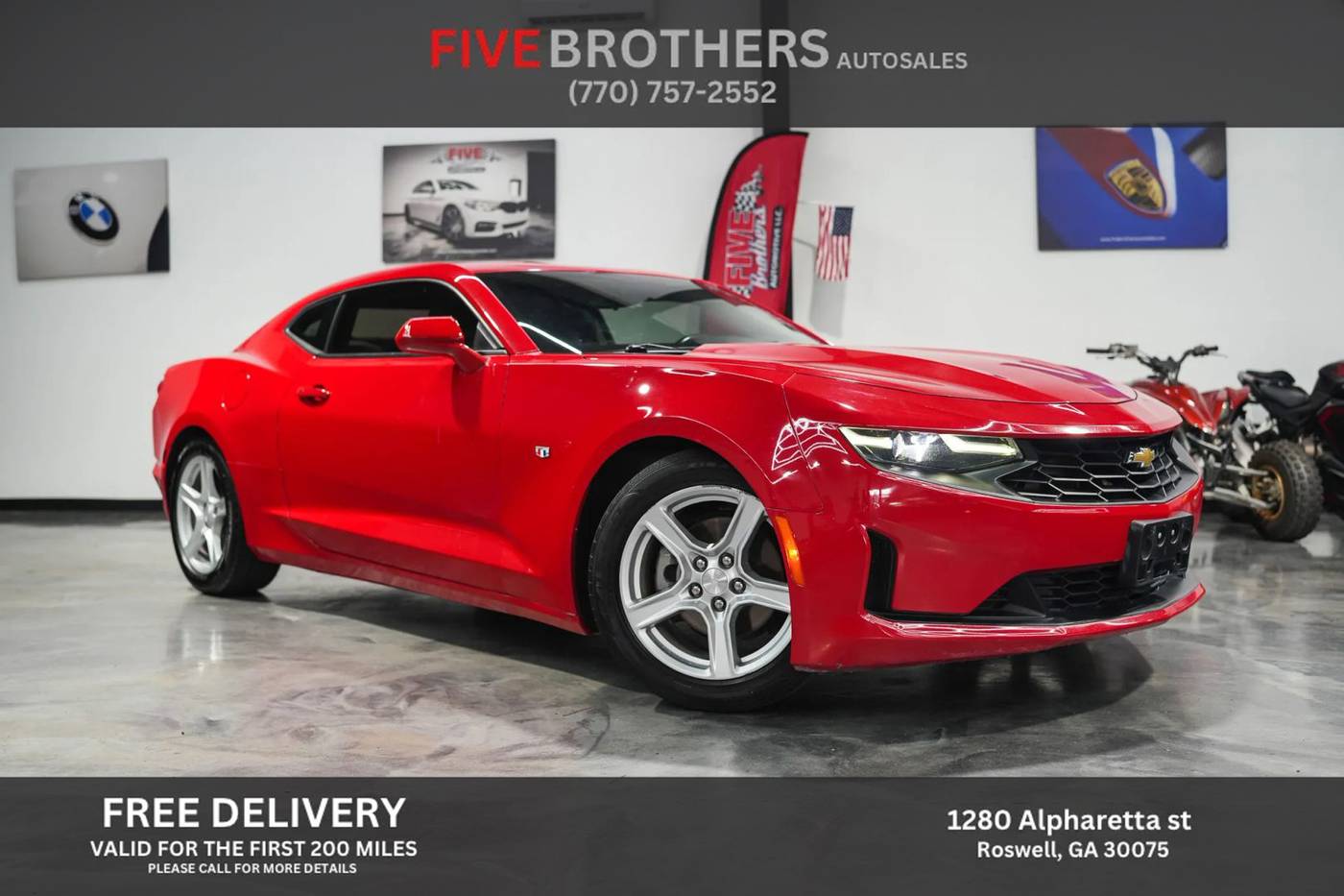 2020 Chevrolet Camaro 1LT — Coupe — 74,254 mi — Roswell, GA