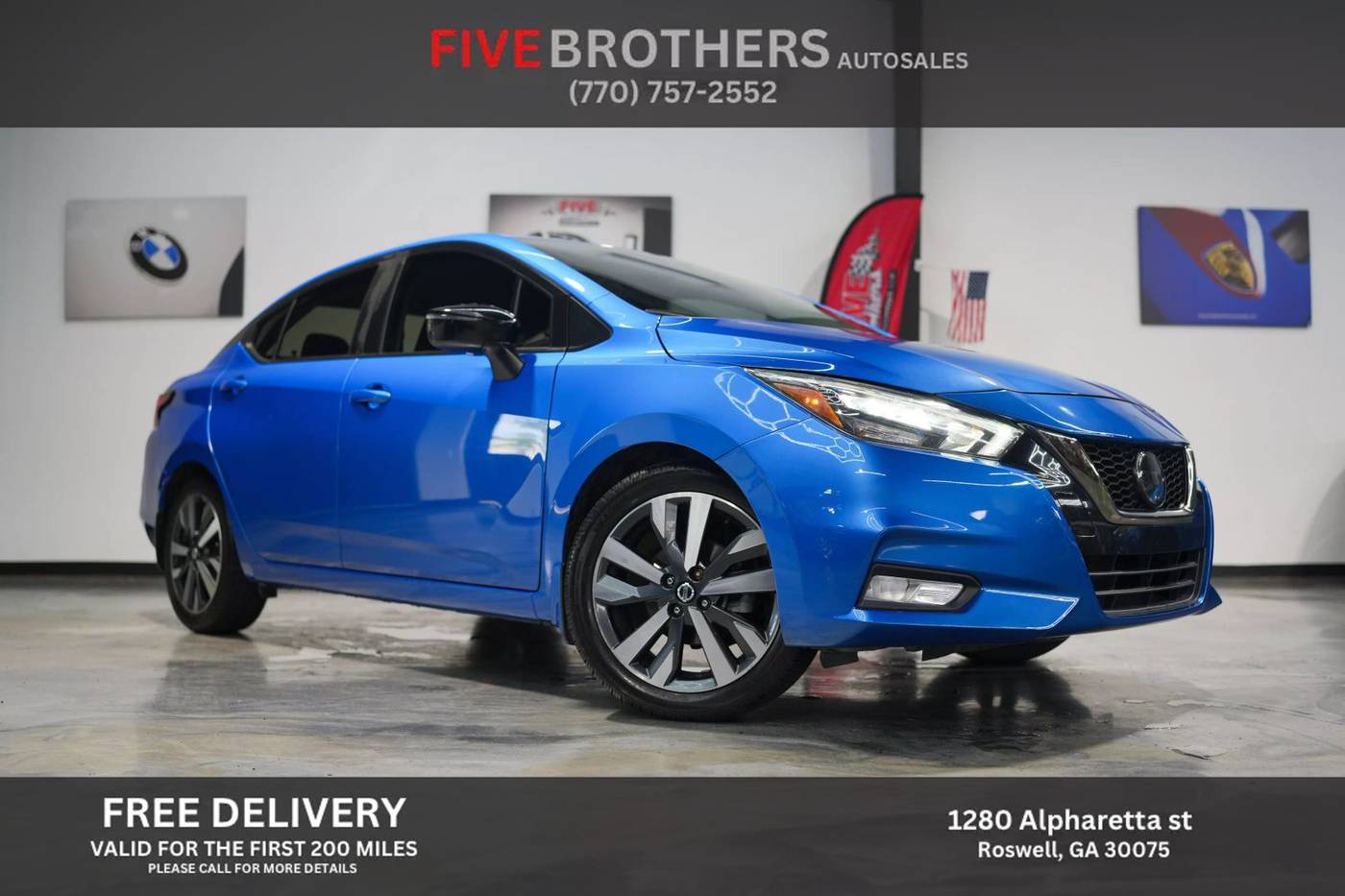 2020 Nissan Versa SR — Sedan — 68,246 mi — Roswell, GA