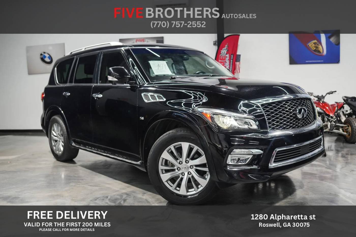 2017 INFINITI QX80 Standard — SUV — 142,142 mi — Roswell, GA